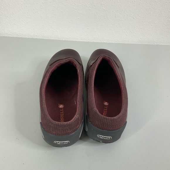 Merrell Burgundy Andorra Mule Shoes Size 7.5 - Picture 4 of 8